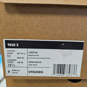 NEW BALANCE MEN'S 11 9060X GREEN BLACK U9060IDG REPLACEMENT BOX INCLUDED
