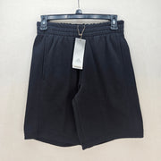 ADIDAS MEN'S XS AEROREADY SOLID Q FRENCH TERRY SHORTS HE1178 BLACK NWT