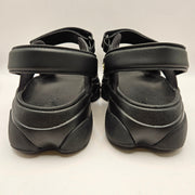 JORDAN WOMEN'S 9 DEJA SANDALS FN5036-001 BLACK METALLIC GOLD