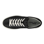 ECCO WOMEN'S 41 STREET PLATFORM BLACK LOW TOP SNEAKER NIB NO LID 21950301001