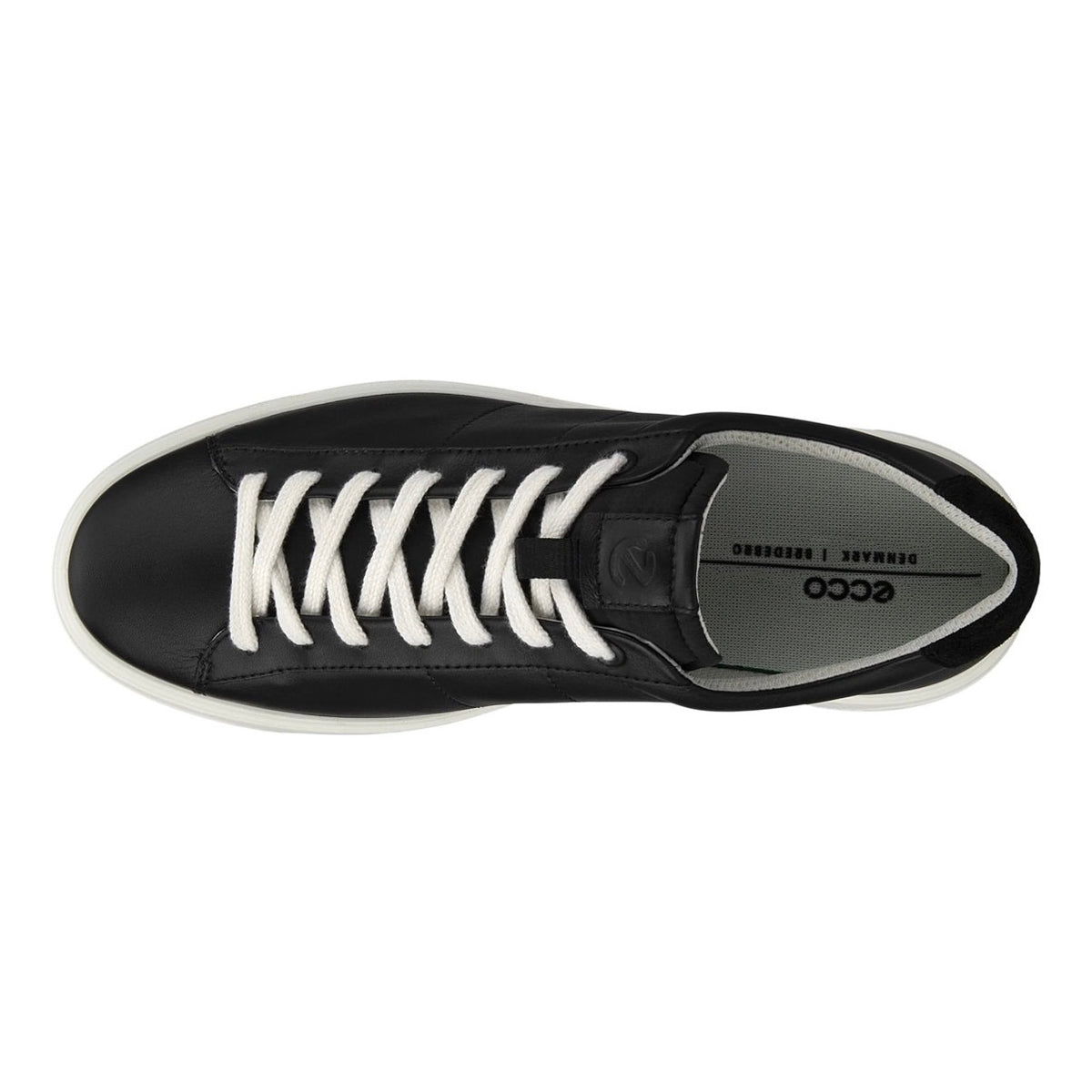 ECCO WOMEN'S 41 STREET PLATFORM BLACK LOW TOP SNEAKER NIB NO LID 21950301001