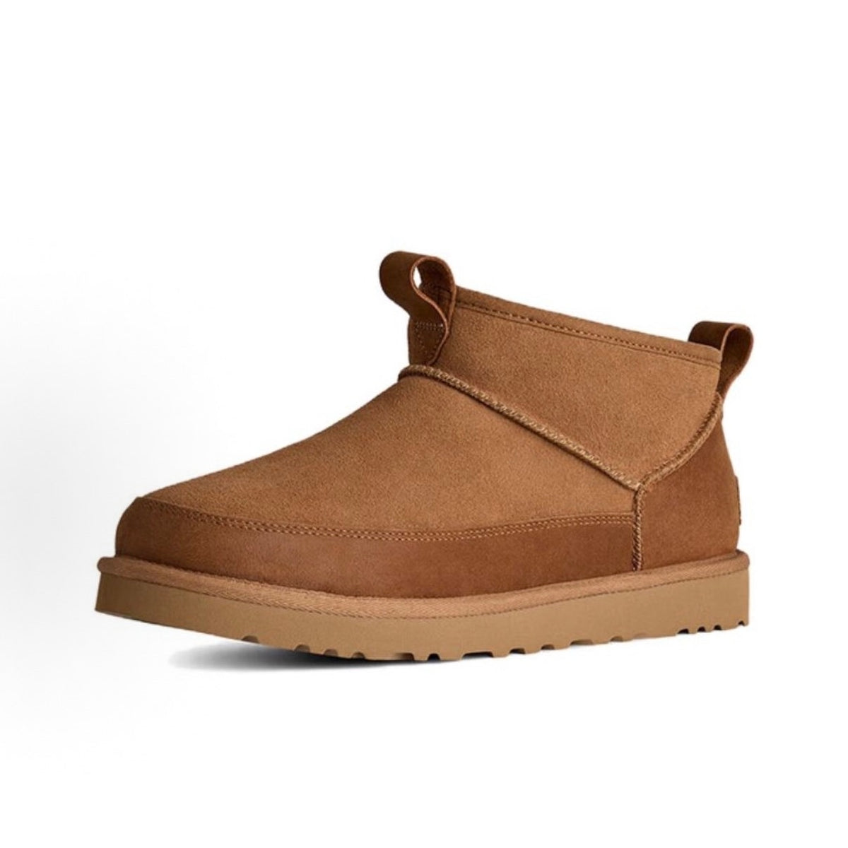 UGG MEN'S 12 CLASSIC ULTRA MINI LENNOX CHESTNUT 1174581 NIB