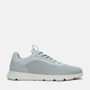 TIMBERLAND MEN'S 8.5 PARKER STREET LOW LACE UP SNEAKER LT GREY KNIT NIB