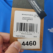 THE NORTH FACE MEN'S XL ELEVATION SHORT SLEEVE TSHIRT SUPERSONIC BLUE QUICK DRY