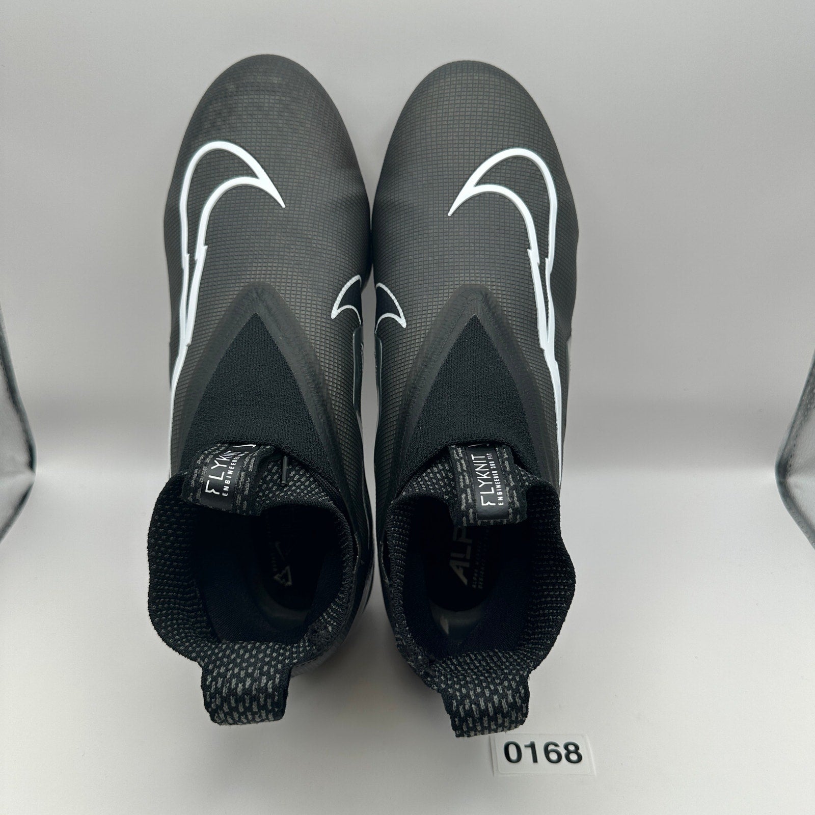 NIKE Men's 9.5 Alpha Menace ELITE 3 Football Cleats Black DM1792-004