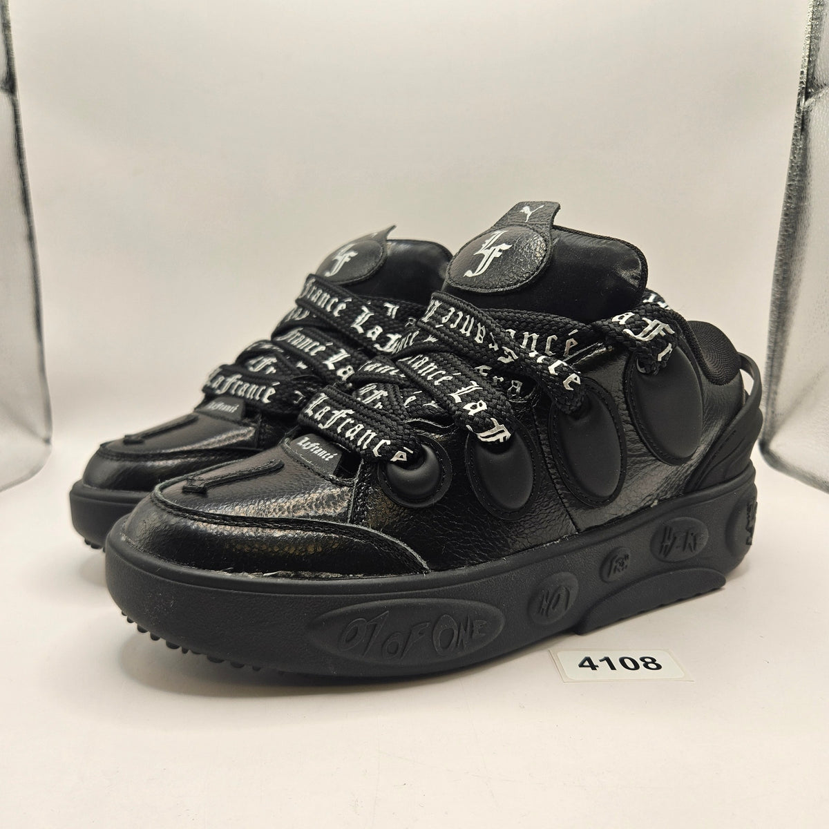 PUMA MEN'S 6.5 LAFRANCE 01 OF ONE WRITTEN IN CHROME SNEAKER BLK NWOB 311340-01