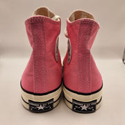 CONVERSE MEN'S 8.5 CHUCK 70 PINK HIGH TOP SNEAKER CANVAS A08184F NWOB