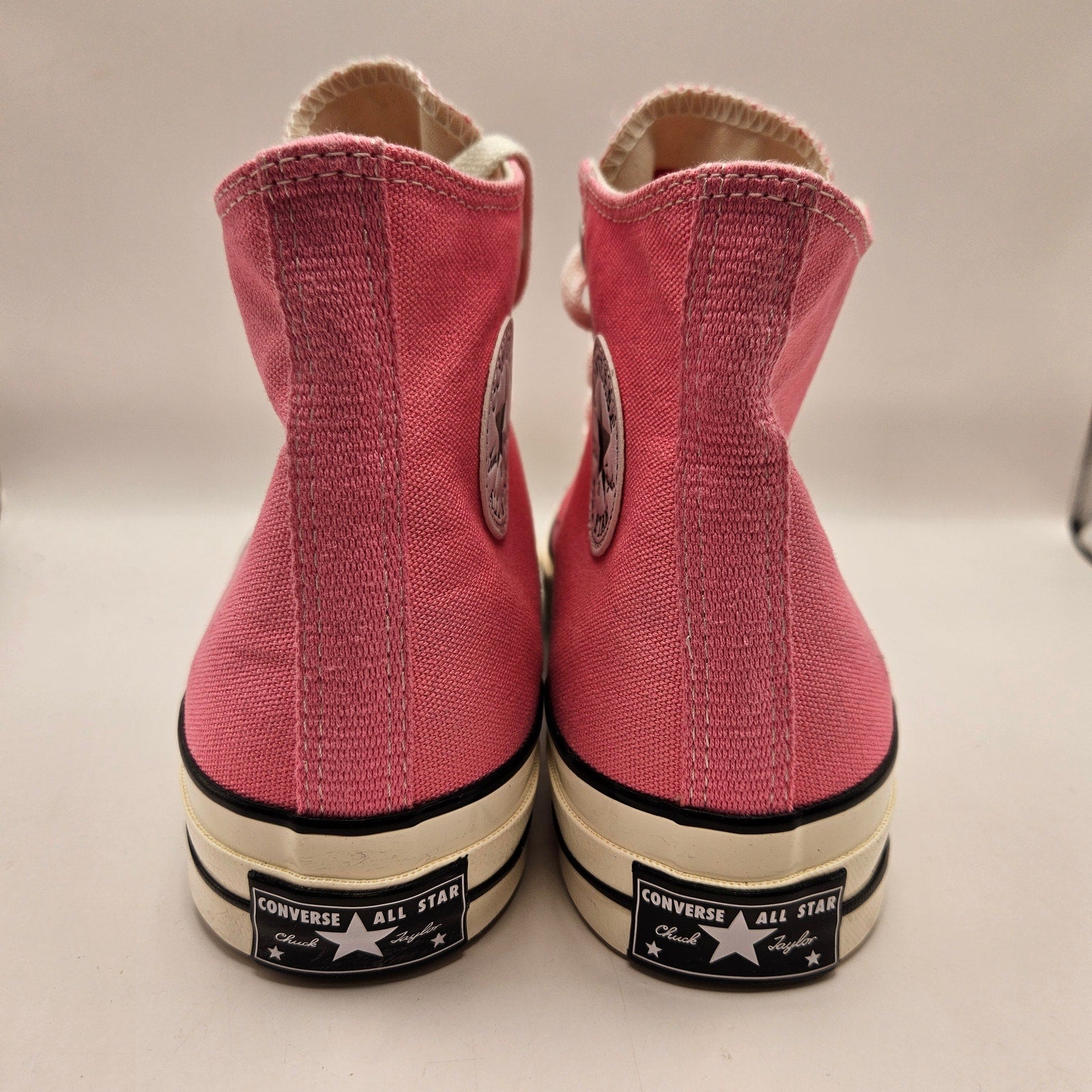 CONVERSE MEN'S 8.5 CHUCK 70 PINK HIGH TOP SNEAKER CANVAS A08184F NWOB