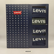 LEVI'S MEN'S LARGE 4 PIECE PLAID ALL OVER PRINT GIFT BOX SET NIB