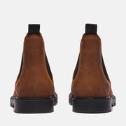 TIMBERLAND WOMEN'S 5.5 LINDEN WOODS MID CHELSEA BOOT MOCHA BISQUE NIB