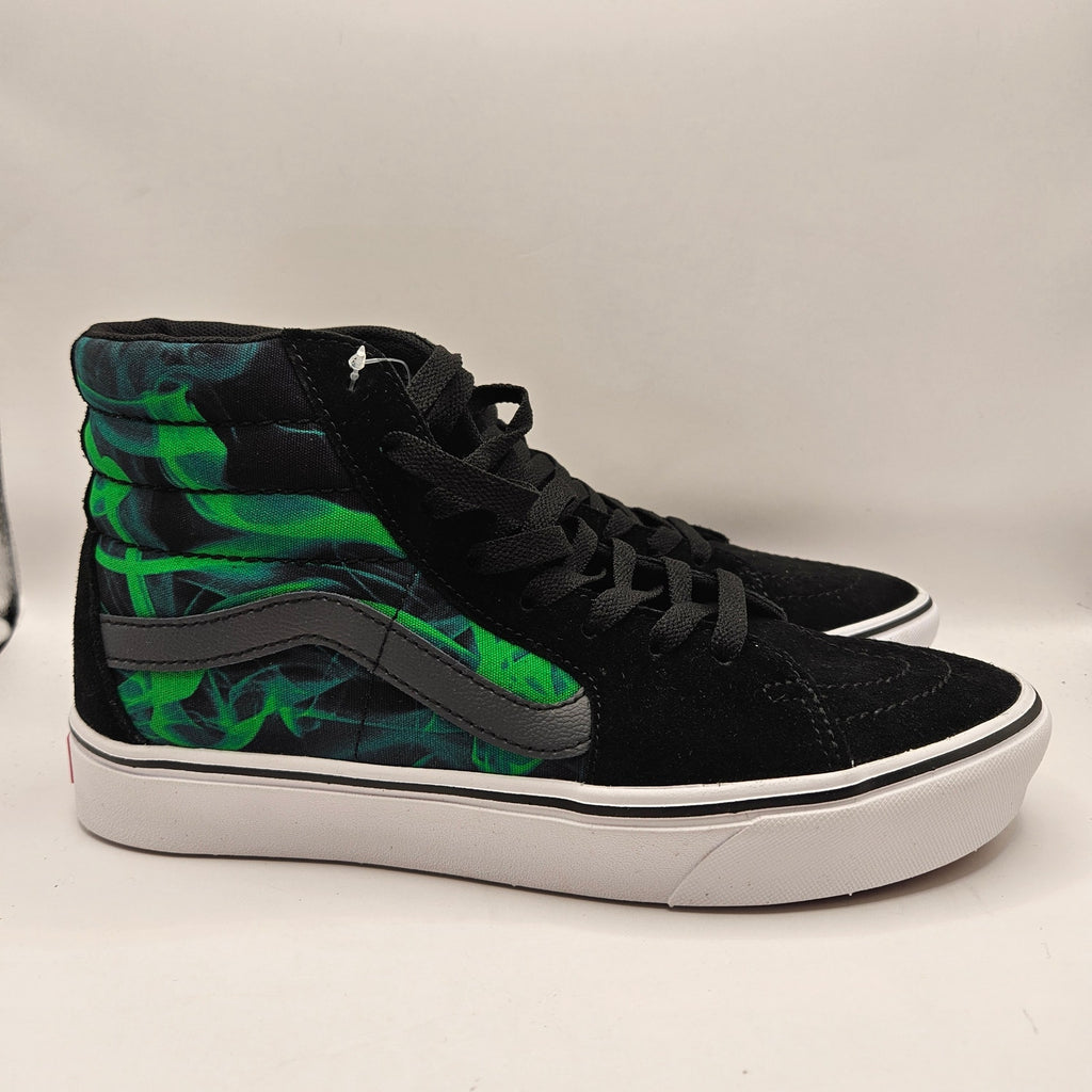 VANS M8.5/W10 COMFYCUSH SK8-HI AFTER DARK GREEN NWOB SKATE SHOE