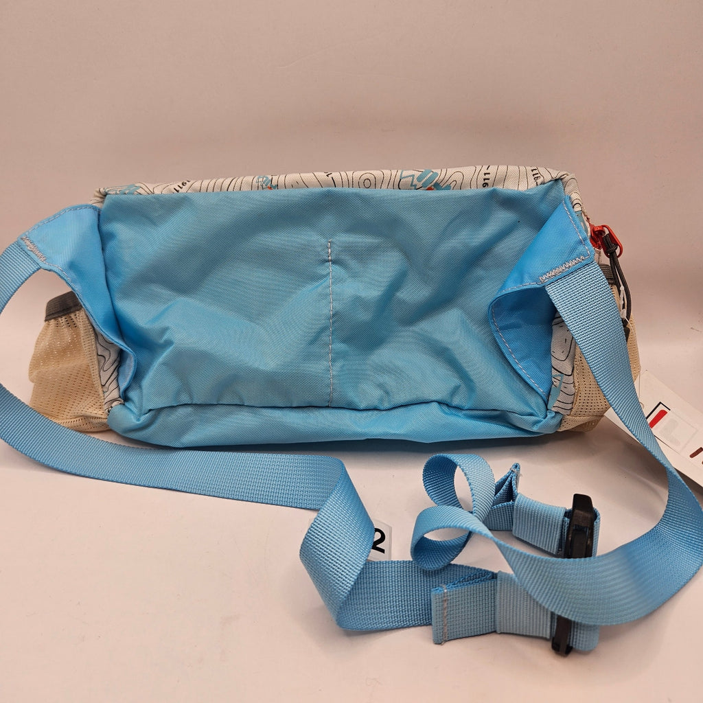 FILA RARE TRAIL FANNY PACK WHITE BLUE LA915291-132 NWT