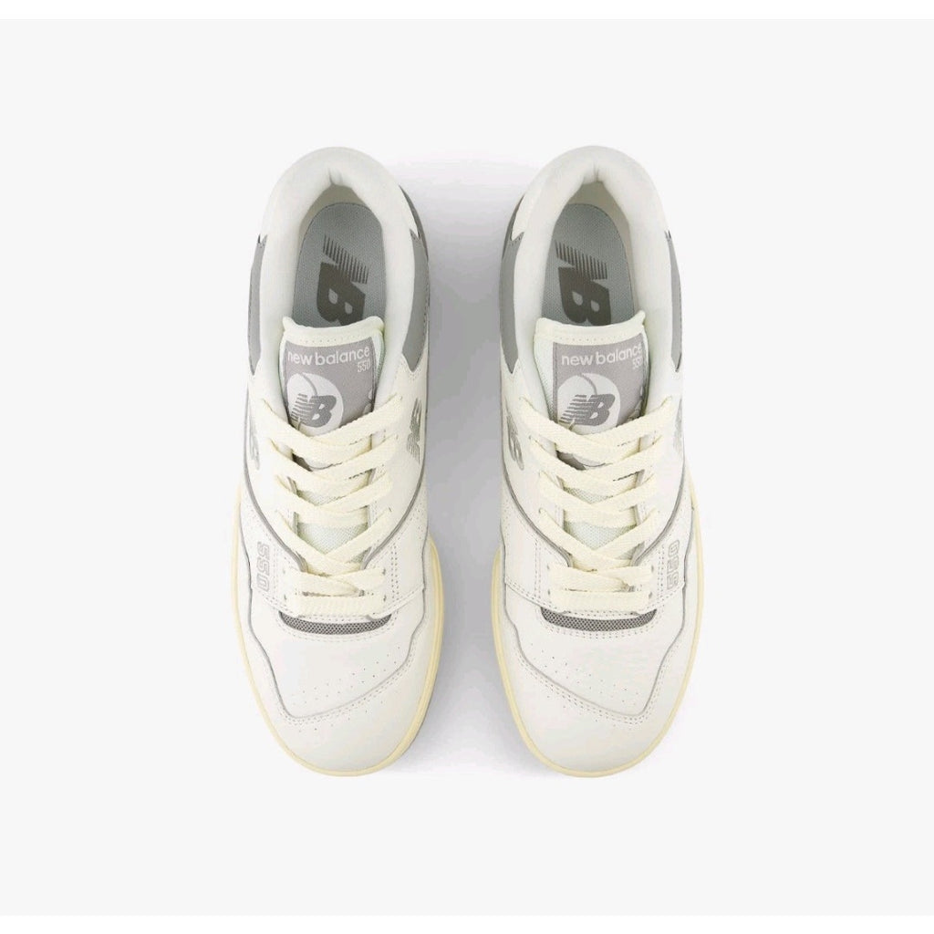 NEW BALANCE MEN'S 6 550 LOW TOP OG BASKETBALL SNEAKER BB550PTC NIB WHITE GREY