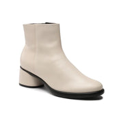 ECCO WOMEN'S 42 LIMESTONE WHITE SCULPTED LX 35 LEATHER MID BOOT NIB 22241301378
