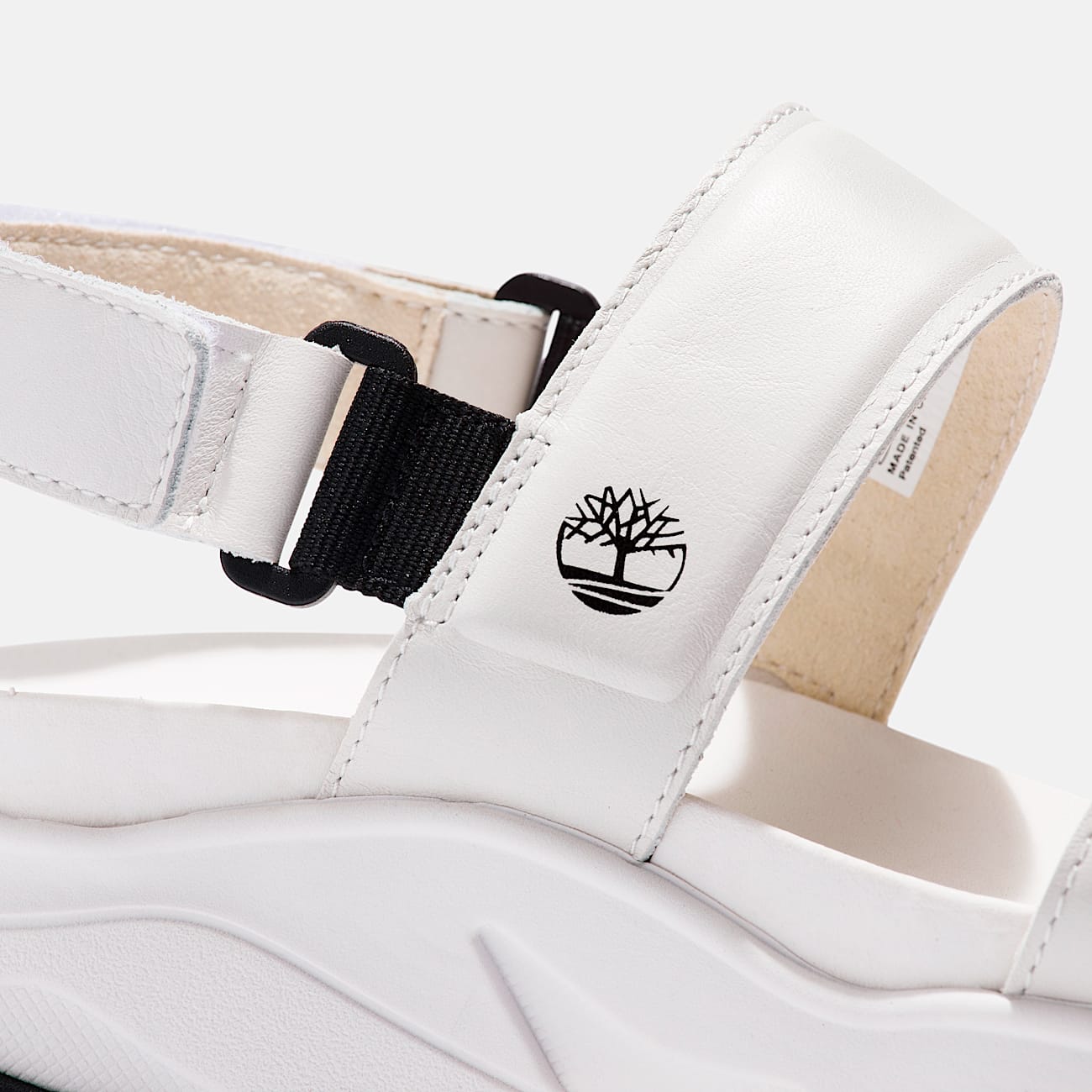 TIMBERLAND WOMEN'S 10 ADLEY WAY BACKSTRAP SANDAL WHITE NIB