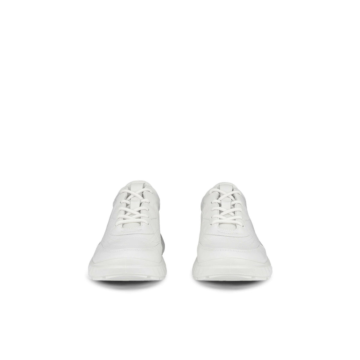 ECCO WOMEN'S 41 ATH-1FTR WHITE LEATHER SNEAKER NIB NO LID 20569301007