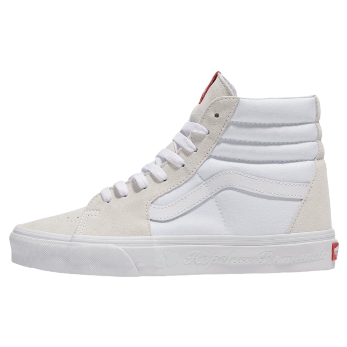 VANS MEN'S 8.5 SK8-HI SECRET LOVER TRUE WHITE NIB VN000BW7W00