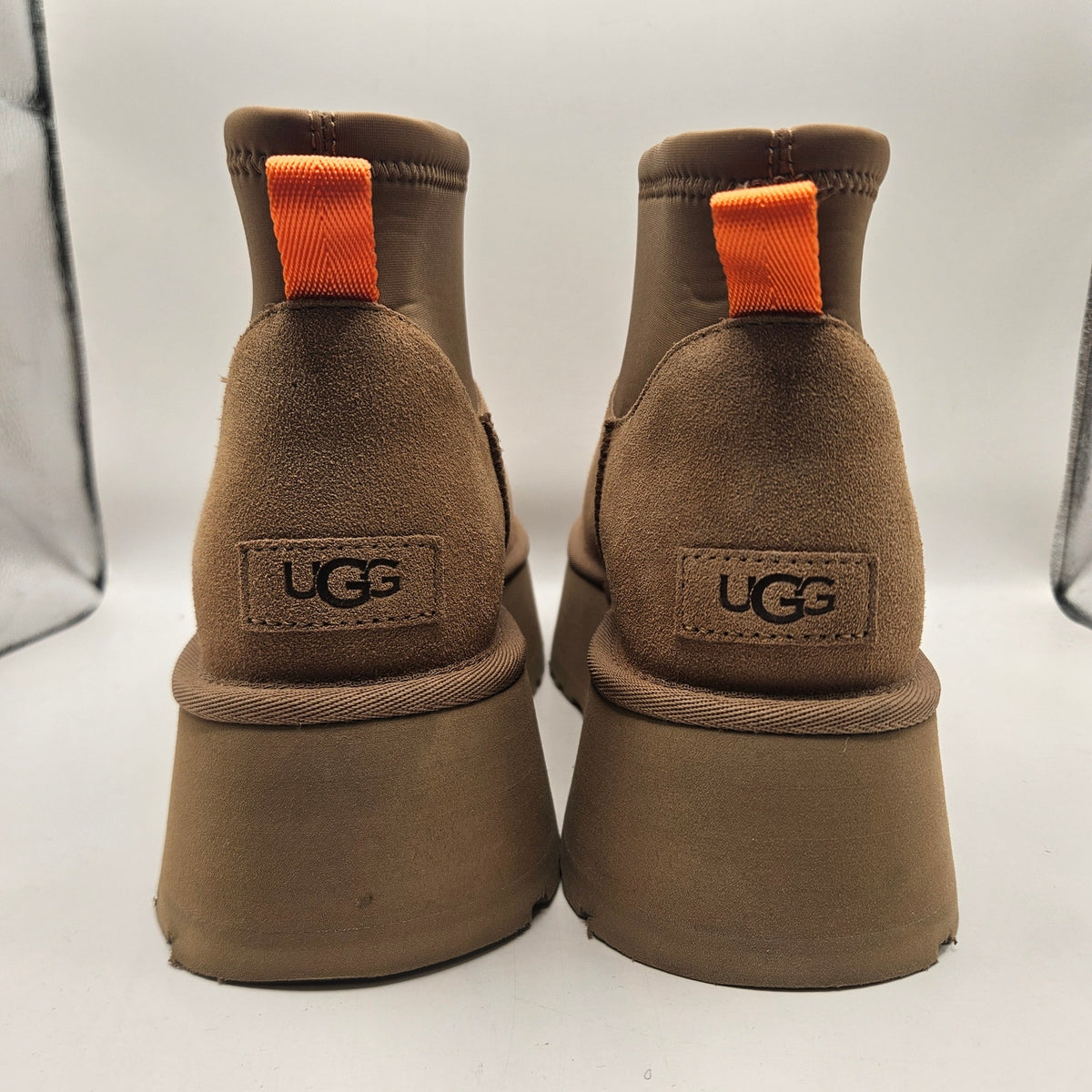 UGG WOMEN'S 11 CLASSIC MINI DIPPER PLATFORM WOLL LINED NWOB 1168170 WHEAT NWOB