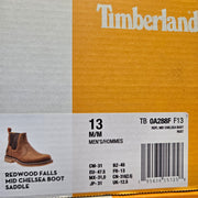 TIMBERLAND MEN'S 13 REDWOOD FALLS CHELSEA BOOT SADDLE TB0A288FF13