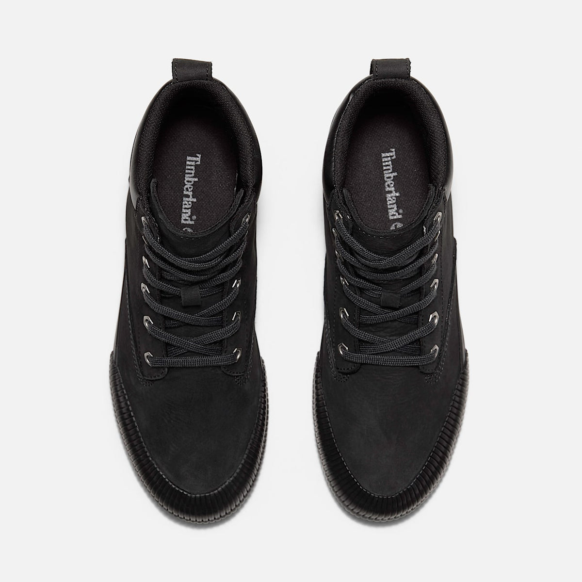 TIMBERLAND WOMEN'S 6 SKYLA BAY 2.0 HI TOP LACE SNEAKER BLACK NUBUCK NIB