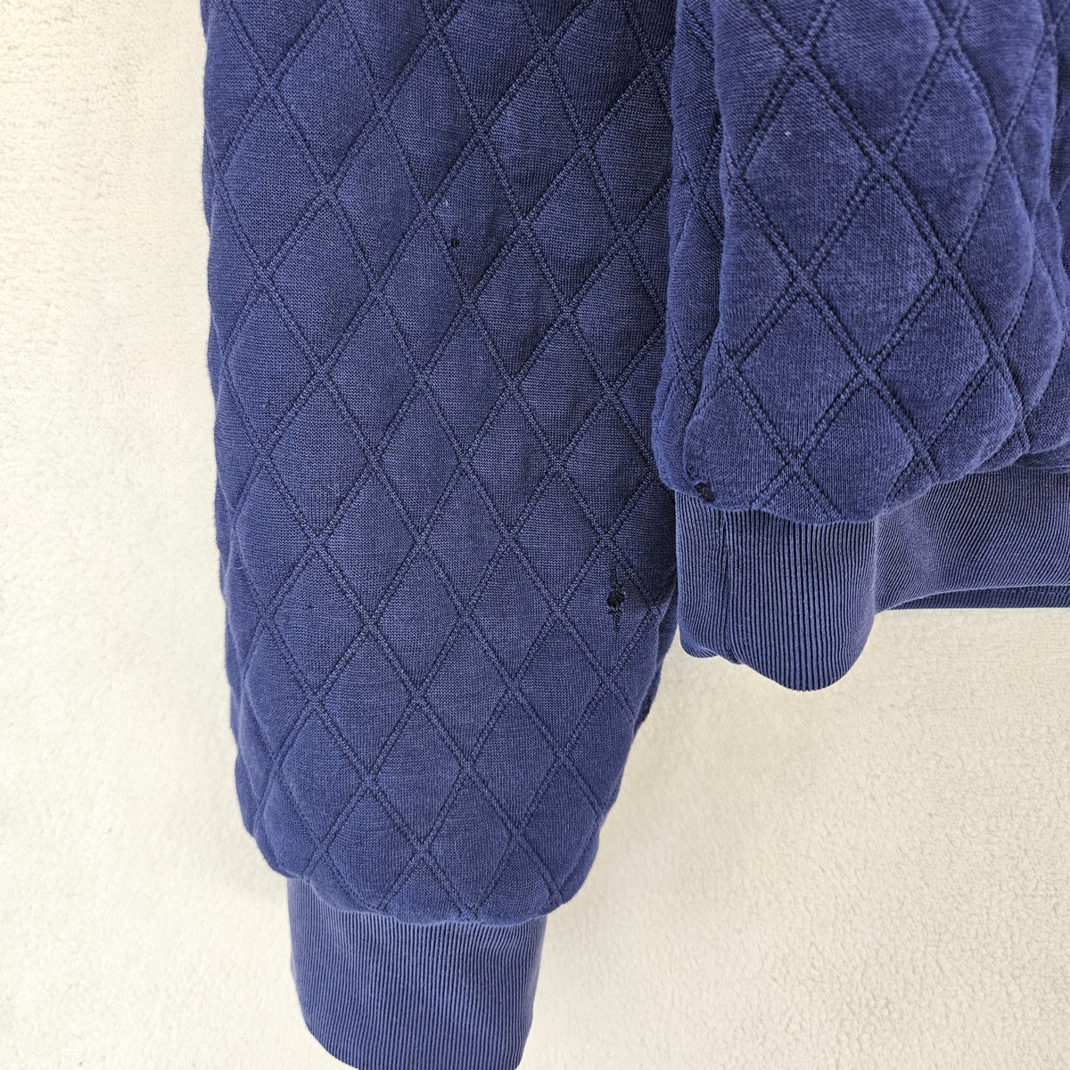 FREE PEOPLE WOMEN'S LARGE PURPLE BLUE DISTRESSED W HOLES AND CUTS