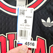 ADIDAS MEN'S SMALL ORIGINALS TREFOIL BLACK TANK SIDELINE JERSAEY KG2847 THICK
