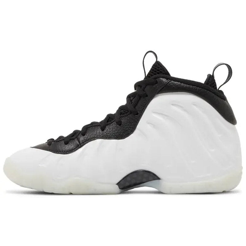 NIKE GS 7Y LITTLE POSITE ONE WHITE METALLIC SILVER BLACK FOAMPOSITE DV2238-100