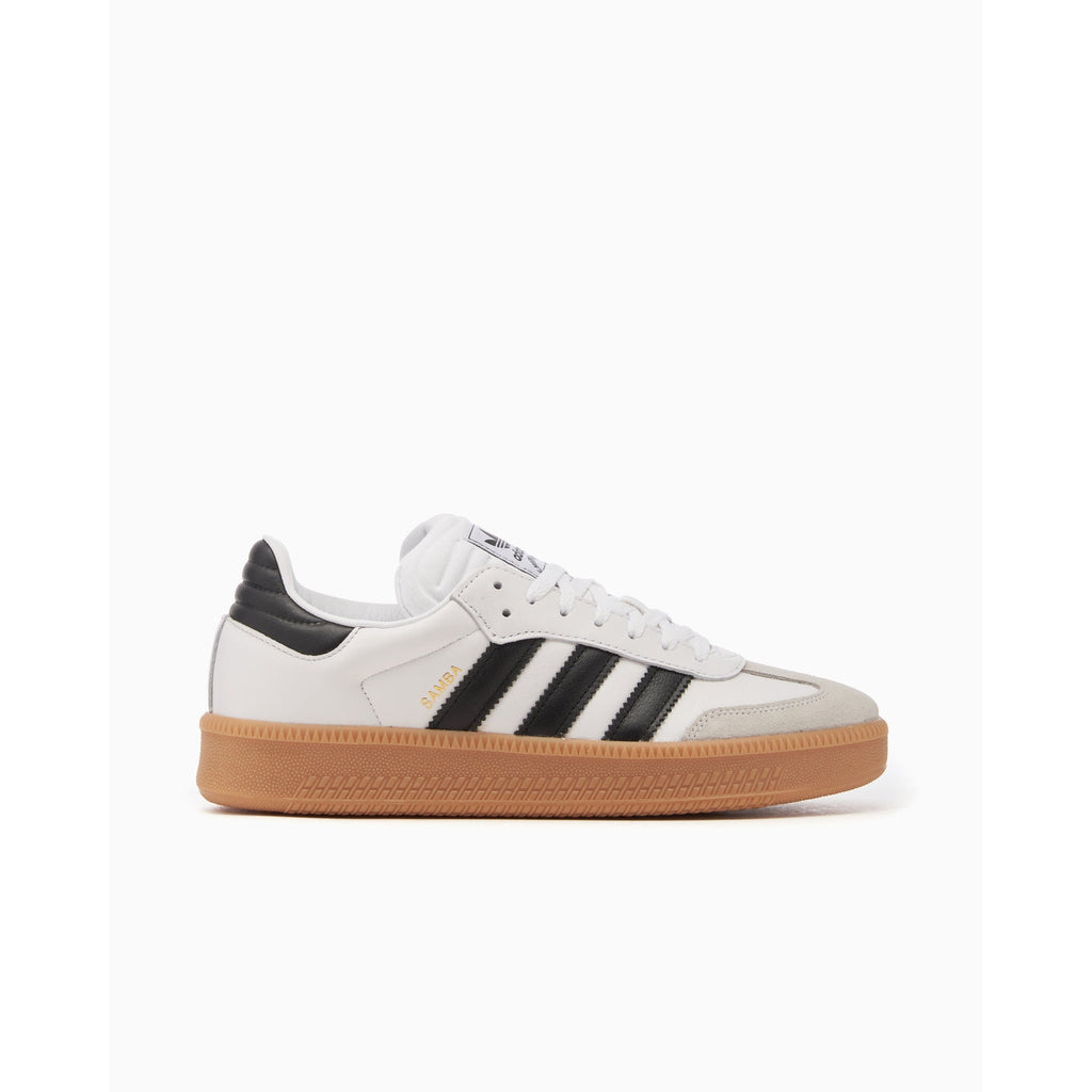 ADIDAS ORIGINALS MEN'S 9 SAMBA XLG SNEAKERS WHITE BLACK GUM IE1377 NIB