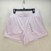 ADIDAS WOMEN'S XL POCKET PULL ON HYPERGLAM FRENCH TERRY SHORTS PINK NWT