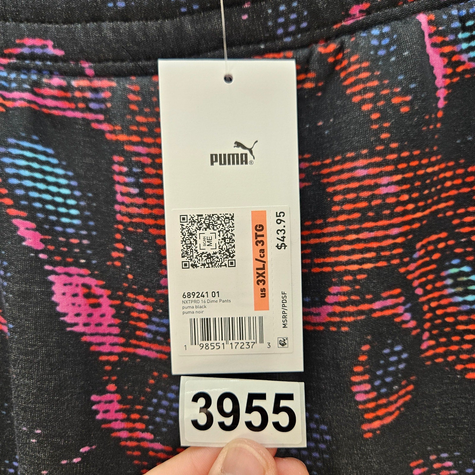 PUMA MEN'S 3XL NXTPRO 16 DIME JOGGER PANTS 689241-01 NWT ZIPPER ANKLE