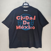 ADIDAS ORIGINAL X BAD BUNNY XL HEAVY OVERSIZED CIUDAD DE MEXICO BLACK KX4478