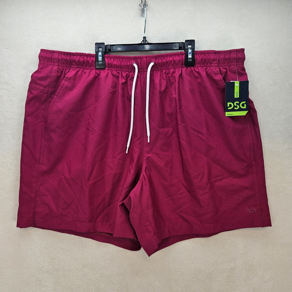 DSG MEN'S XXL 6" LIFESTYLE  SHORT WILD BERRY NWT