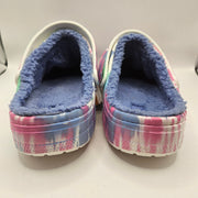CROCS MEN'S 13 BAYA LINED TIE DYE GRAPHIC CLOG NWT 207329
