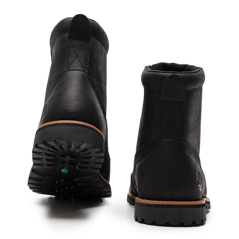 TIMBERLAND MEN'S 13 ATTLEBORO MID LACE BOOT JET BLACK NIB TB1A657D015