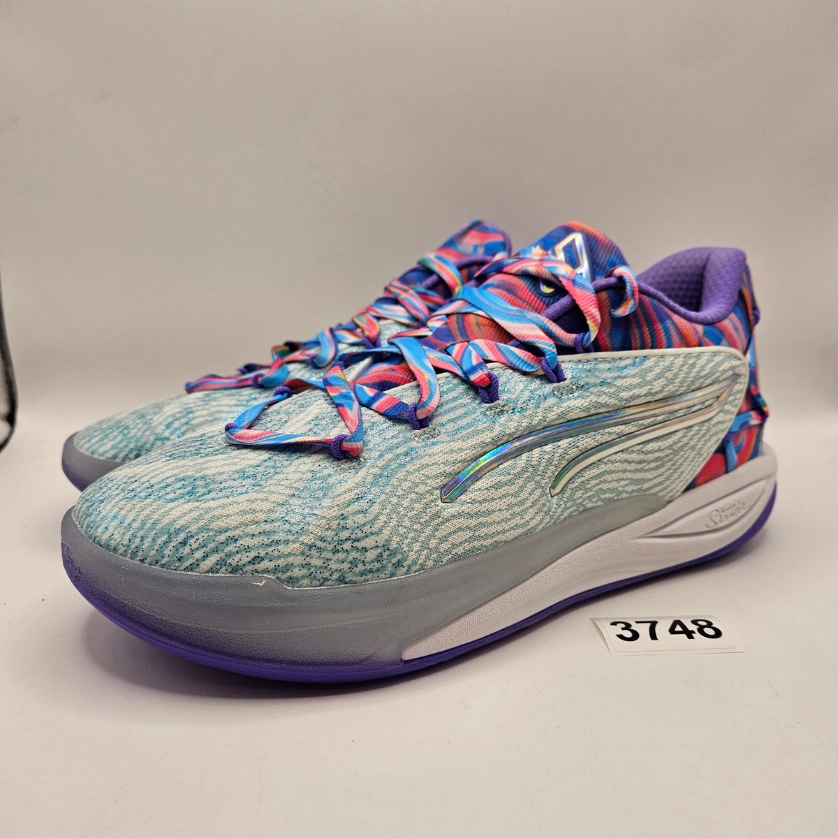 PUMA WOMEN'S 8 STEWIE 4 PRISM BASKETBALL SHOES 311062-01 NWOB