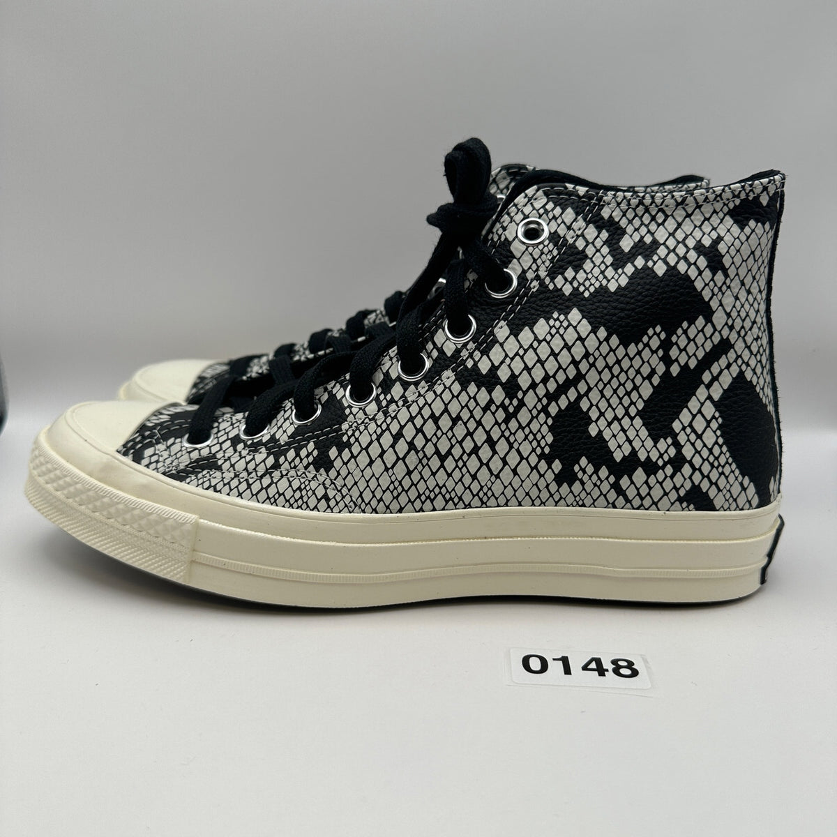 CONVERSE Womens 10 1970s Hi Leather Python Digital Camo