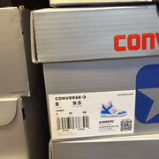 CONVERSE WEAPON MEN'S 8 MID UNC LARRY BIRD MAGIC JOHNSON NIB A10597C WHITE BLUE