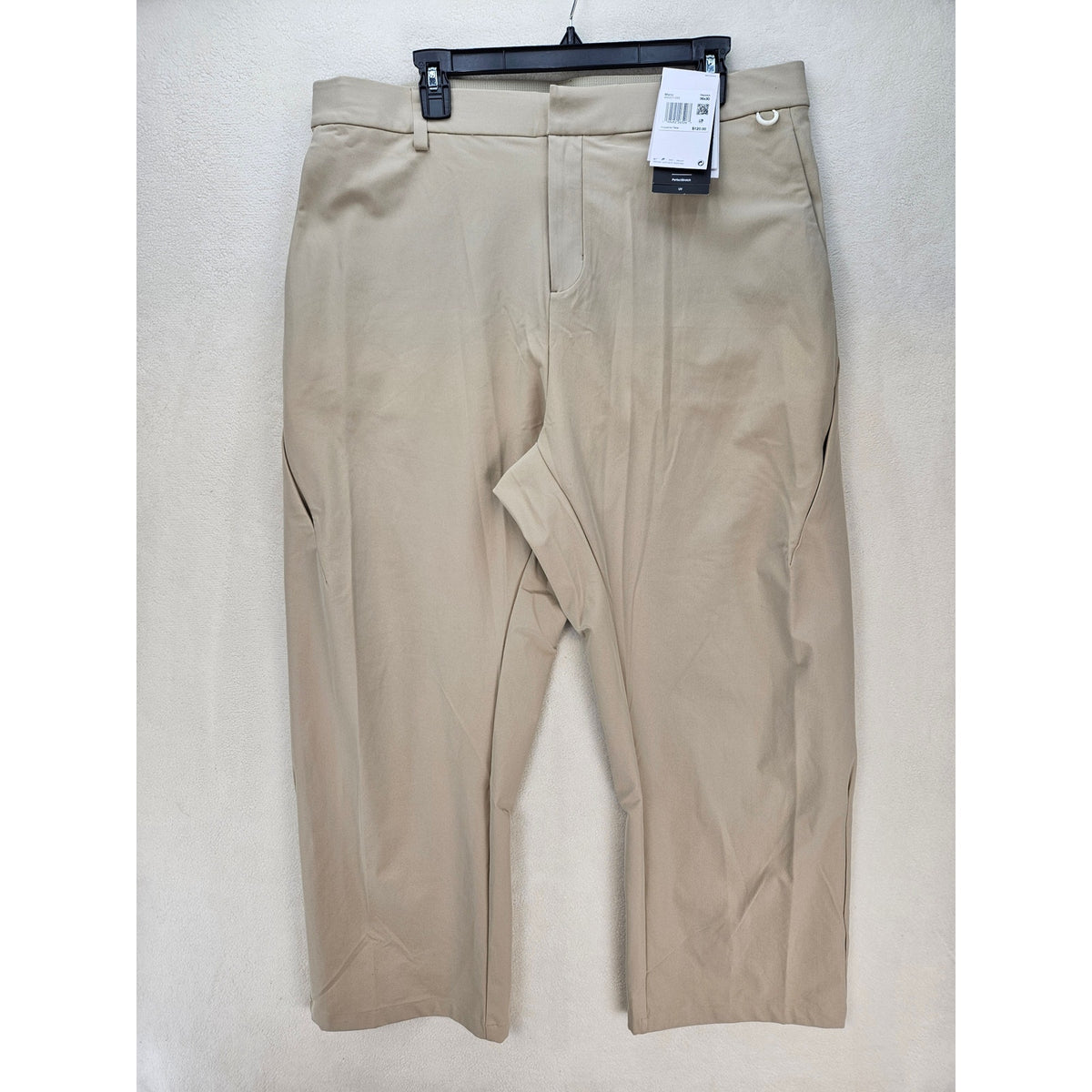 NIKE MEN 36X30 KHAKI BEIGE DRI FIT TRANING PANTS STRETCH ATHLETIC NWT HV0377-253