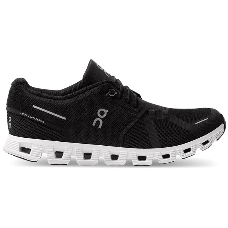 ON CLOUD 5 MEN'S 10.5 BLACK WHITE RUNNING SHOES 59.98919 NIB