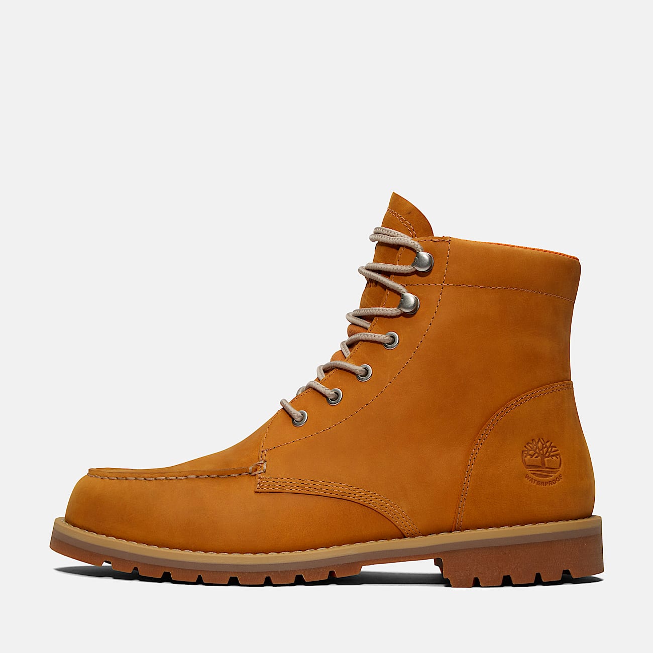 TIMBERLAND MEN'S 13 REDWOOD FALLS MID LACE UP WP BOOT WHEAT NIB