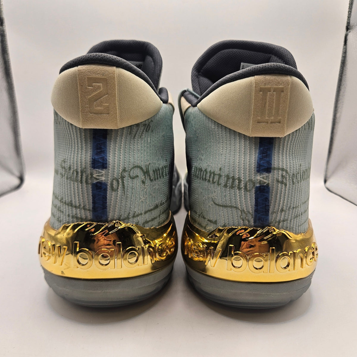 NEW BALANCE MEN'S 16 KAWHI LEONARD 2 NEW MONEY GREY MIST GOLD BBKLSNM2 NWOB