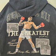 SHOE PALACE X MUHAMMAD ALI 3XL THE GREATEST OF ALL TIME GRAPHIC HOODIE BLK