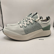ALLBIRDS MEN'S 10.5 TREE GLIDER SEAGRASS PARCHMENT SOLE RUNNING SNEAKER A12293