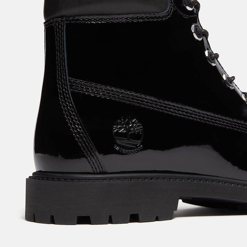 TIMBERLAND WOMEN'S 7.5 PATENT LEATHER PREMIUM 6-INCH WATERPROOF BOOT NIB
