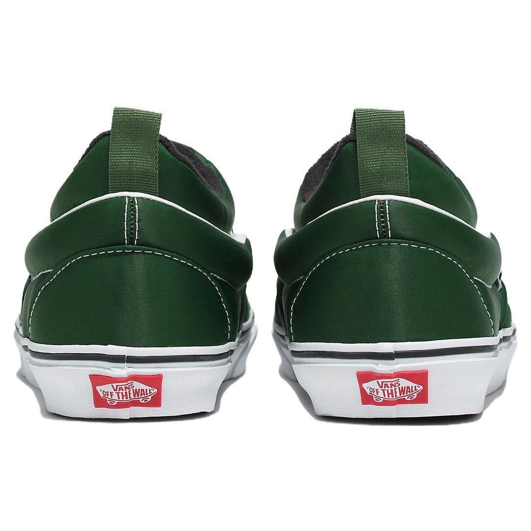 VANS MEN'S 7.5 SLIP ON MID COZY MESH DARK GREEN SNEAKER NIB