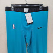 NIKE MEN'S XXL TALL NBA PRO TEAL COMPRESSION TIGHTS PADDED KNEES AA0752-428