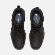 TIMBERLAND MEN'S 9.5 BRITTON ROAD MID LACE UP WATERPROOF FULL GRAIN BOOT BLK NIB