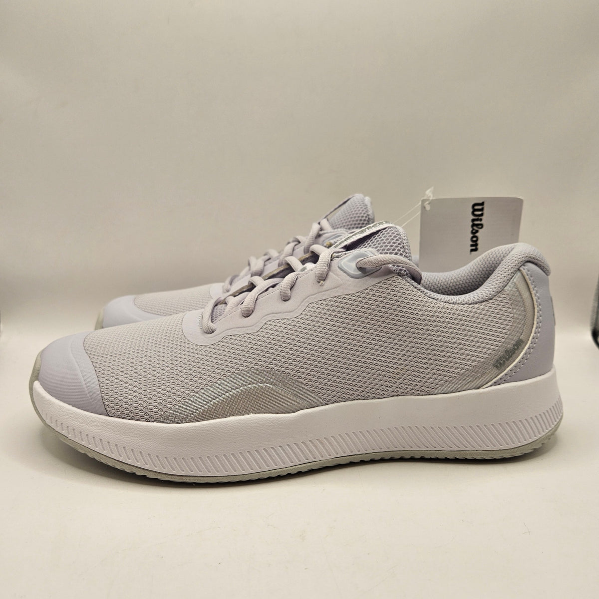 WILSON WOMEN'S 8 INTRIGUE LITE TENNIS LOW TOP WHITE LUNAR ROCK NWOB WRS335820