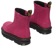 DR MARTENS WOMEN 8 ZEBZAG RIGGER MILLED NUBUCK WATERPROOF FUCHSIA PINK 42022650