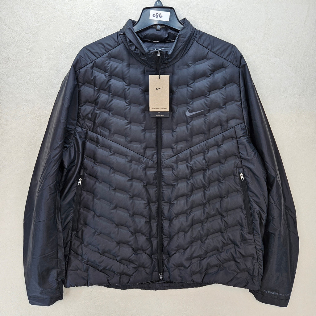 NIKE MEN'S XL-TALL THERMA-FIT ADV AEROLOFT REPEL DOWN RUNNING JACKET FB7556-010
